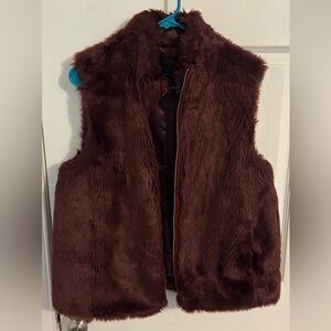 J. Crew Faux Fur Vest